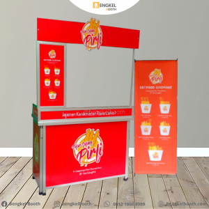 booth portable booth jualan booth lipat