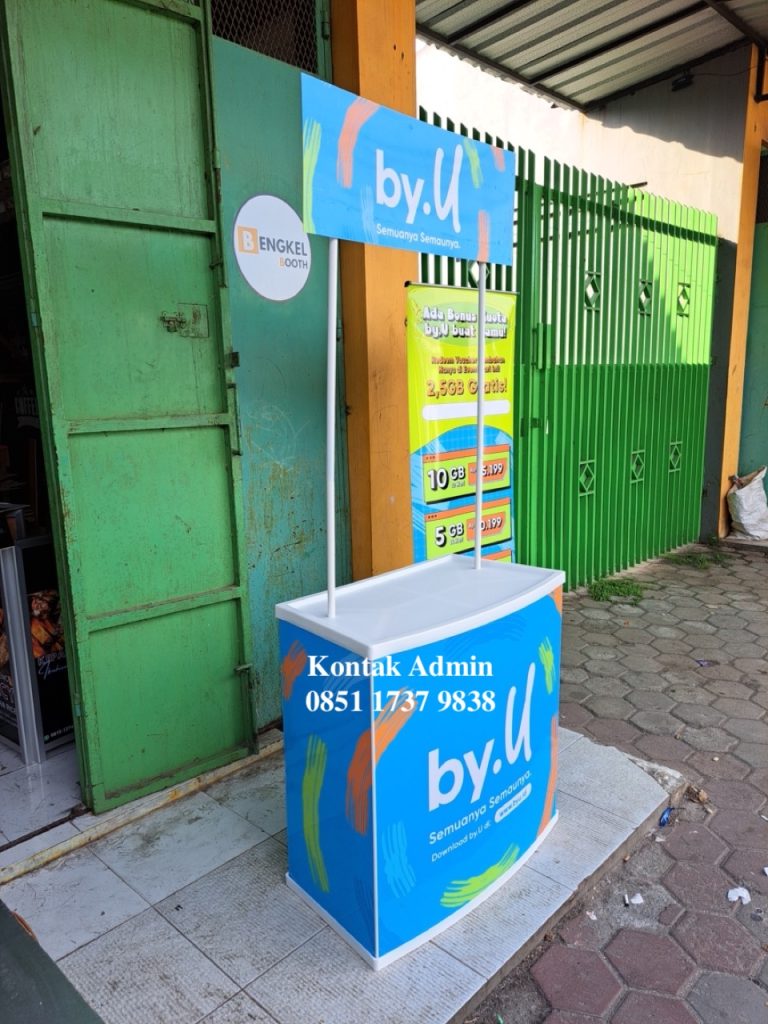 Event desk pvc by.U tampak kiri
